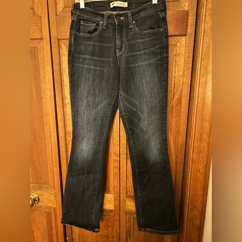 Levi Strauss Women's Red Label 515 Western Rodeo Bootcut Cotton Blend Jeans